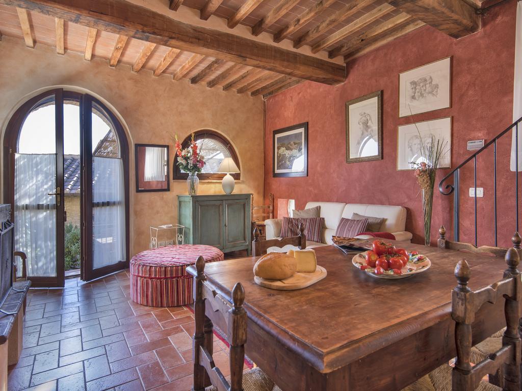 Appartamento La Roccaia San Gimignano Bagian luar foto